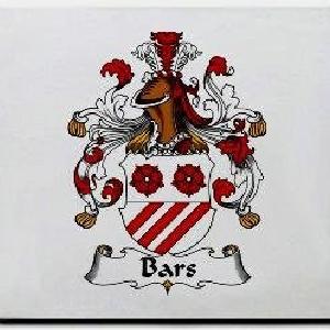 Bars Family Shield / Coat Of Arms Mouse Pad Clearance Ebay