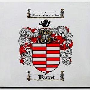 Barret Family Shield / Coat Of Arms Mouse Pad Limited Edition Online