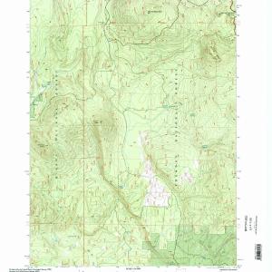 1999 Stams Mountain, OR - Oregon - USGS Topographic Map Sale Good Selling