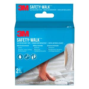 3M Safety-Walk Slip Resistant Tape, 220C-R2X180. 2 in X 15 ft, Clear Discount Shop For