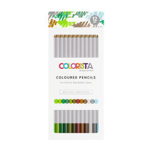 Colorista - Coloured Pencil - Natural Landscape 12pc Outlet Cheap