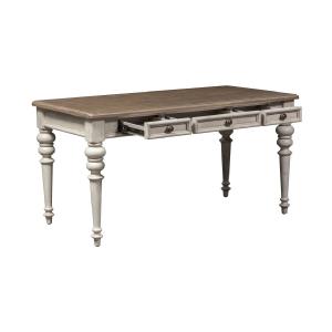 Rustico Writing Desk with Three Drawers Outlet Cheap