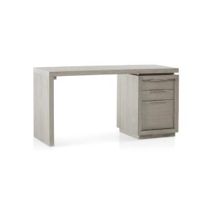 Solstice Modern 3-drawer Desk with File cabinet drawer Outlet Geniue Stockist