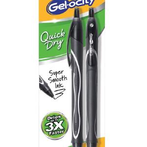 Bic RGLCGP21-BLK Gel-ocity Retractable Quick Dry Gel Pen, Black Free Shipping Pick A Best
