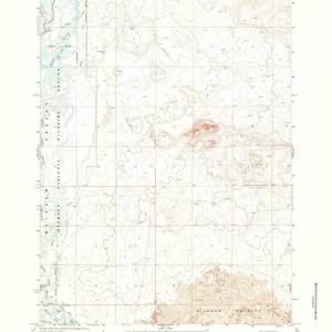 1967 Jackass Butte, OR - Oregon - USGS Topographic Map Sale Low Shipping Fee