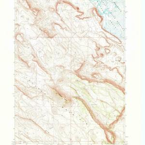1967 Jackass Butte, OR - Oregon - USGS Topographic Map v2 Purchase For Sale