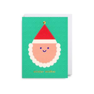 Winter Wishes Mini Christmas Greetings Card by Cozy Tomato for Lagom Design Outlet Explore