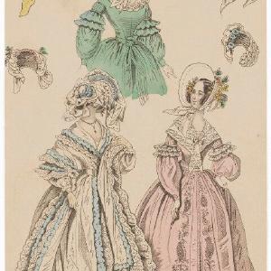 'Fashions for September 1838' Greetings Card Outlet Amazing Pice