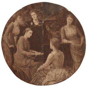 'Five daughters of Jane Stuart-Wortley' Greetings Card Authentic Online