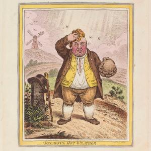 'Dreadful hot weather' Greetings Card Sale Sast