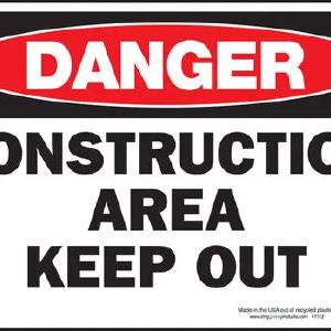 ZING Danger Construction Area Keep 7x10, PL Buy Cheap For Cheap