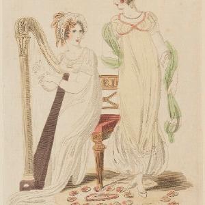 'Fashionable Afternoon & Morning Dress', 1807 Greetings Card Outlet Locations Cheap Pice