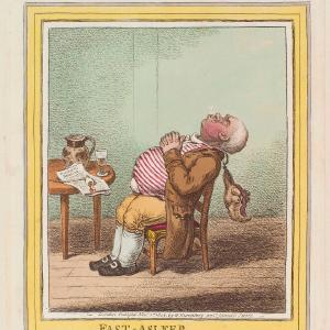 'Fast-asleep' Greetings Card Genuine For Sale