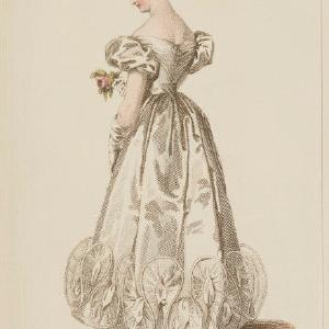 'Dinner Dress', March 1829 Greetings Card Discount Largest Supplier
