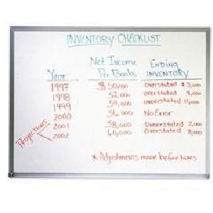 OF4S Quartet Magnet-Compatible Dry-Erase Board With Aluminum Frame, 48'' x 72'', White Board, Silver Frame Discounts