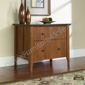 Sauder Appleton Outlet Faux Marble Top Lateral File, 30 7/10"H x 36 1/8"W x 23 1/2"D, Sand Pear Free Shipping Shop Offer