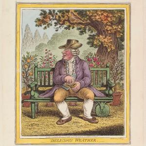 'Delicious weather' Greetings Card 100% Original Sale Online