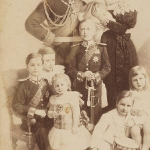 'Emperor and Empress of Germany and family' Greetings Card Affordable Sale Online