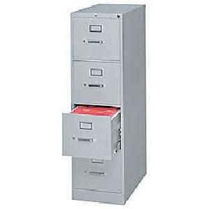 HON H320 Series 26 1/2"D Vertical 4-Drawer Letter File Cabinet, Light Gray Clearance For Cheap