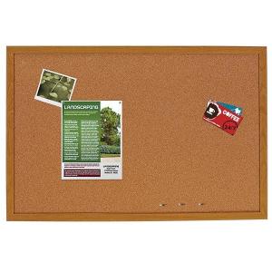 Foray Outlet Cork Bulletin Board, Oak Finish Frame, 48'' x 36'' Sale Wiki