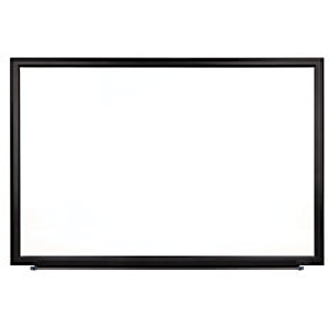 (Scratch & Dent) FORAY Magnetic Dry-Erase Boards With Aluminum Frame, Melamine Board, 48" x 96", White Board, Black Frame Outlet Pices