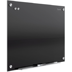 Quartet Infinity Magnetic Black Glass Marker Board, 36" x 24" Item # 190838 Best Place