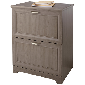(Scratch & Dent) Realspace Outlet Magellan Collection 2-Drawer Lateral File Cabinet, 30"H x 23 1/2"W x 16 1/2"D, Gray Nicekicks