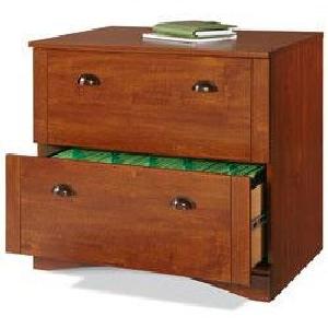 Realspace Outlet Dawson 30"W Lateral 2-Drawer File Cabinet, Brushed Maple Authentic