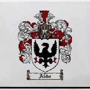 Abbe Family Shield / Coat Of Arms Mouse Pad Discount Collections