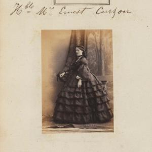 Augusta Latham Curzon (ne Halifax) Greetings Card Cheap Sale Comfortable