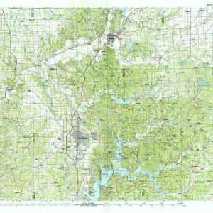 1986 Bloomington, in  - Indiana - USGS Topographic Map Sast