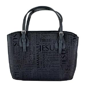 Black Purse 9 x 11.5 inch Fashion Jacquard Fabric Bible Cover Case with Handle Ebay Online