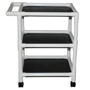 Graham Field PVC Three - Shelf Utility Cart Cheap Sale Big Sale