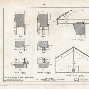 Blueprint HABS ALA,15-EDWA,1- (Sheet 13 of 13) - Cleburne County Courthouse, U.S. Route 78, Edwardsville, Cleburne County, AL 2025 Cheap Online