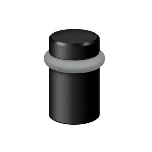 Deltana UFB5000U19 Round Universal Floor Bumper, 2", Black Free Shipping Wholesale Pice