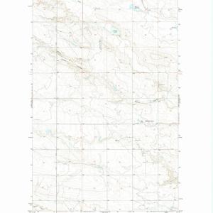 1972 Hilldale Colony, MT - Montana - USGS Topographic Map Low Cost Sale Online