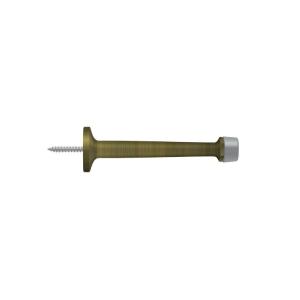 Deltana BDS425U5 Baseboard Door Bumper, Antique Brass, 4" Marketable