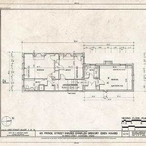 Blueprint HABS VA,7-Alex,24A- (Sheet 5 of 7) - 113 Prince Street (House), 113 Prince Street, Alexandria, Independent City, VA High Quality Buy Online