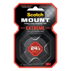 Scotch-Mount Extreme Double-Sided Mounting Tape 414H-48, 1 in x 48 in Lowest Pice