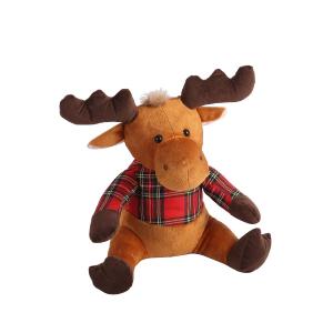 Morgan Fashions M653766 Maurice The Moose Christmas Door Stopper, Brown Marketable For Sale