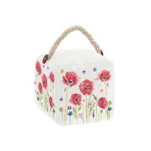 Joe Davies 17cm Country Poppy Field Doorstop Cheap Pice Top Quality