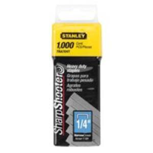 Stanley TRA704T Heavy Duty Staple 1/4", 1000/Pack Clearance Footlocker Pictures