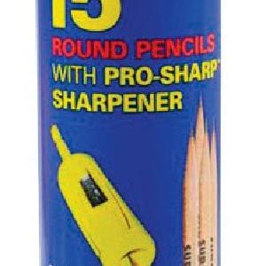 C.H. Hanson 02010 Carpenter Pencils with Sharpener, 15 Piece Discount Cheap Online