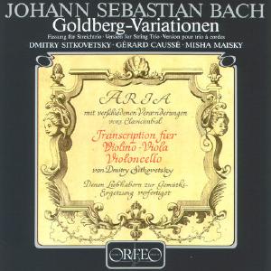 Bach: Goldberg Variationen / Sitkovetsky, Causse, Maisky Quality Free Shipping