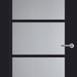 Svedex Binnendeur met glas FR516 | Front | Diep zwart Cheap Sale Eastbay