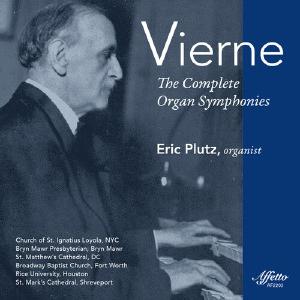 Vierne: The Complete Organ Symphonies / Eric Plutz Free Shipping With Paypal