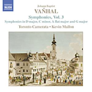 Vanhal: Symphonies Vol 3 / Mallon, Toronto Camerata Genuine Sale Online