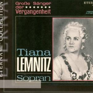 Opera Arias (Soprano): Lemnitz, Tiana - GLUCK, C.W. / MOZART Geniue Stockist Cheap Pice