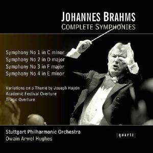 Brahms: Complete Symphonies / Hughes, Stuttgart Philharmonic For Sale Cheap Pice