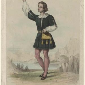 Aloys Ander as Arnoldo in Rossini's 'William Tell' Portrait Print Clearance Find Great